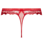 Lise Charmel 'Dressing Floral' Red Thong