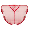 Lise Charmel 'Dressing Floral' Red Italian Brief (pack shot, back).