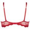 Lise Charmel 'Dressing Floral' Red Full Cup BraLise Charmel 'Dressing Floral' Red Full Cup Bra (pack shot, back).