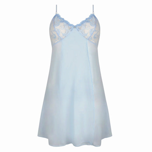 Lise Charmel Dressing Floral collection Sexy Nightie (sky blue/dressing ciel)