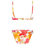 'Envolée Florale' Multicolour Padded Bikini Set, by Lise Charmel (back view).