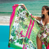 Lise Charmel 'Envolee Tropicale' Pareo/Sarong in Lumiere Tropicale (Green, White & Pink) Swimsuit Lise Charmel   