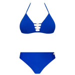 Lise Charmel 'Perles Nacrées' Triangle Bikini set in Perle Capri (Royal Blue)