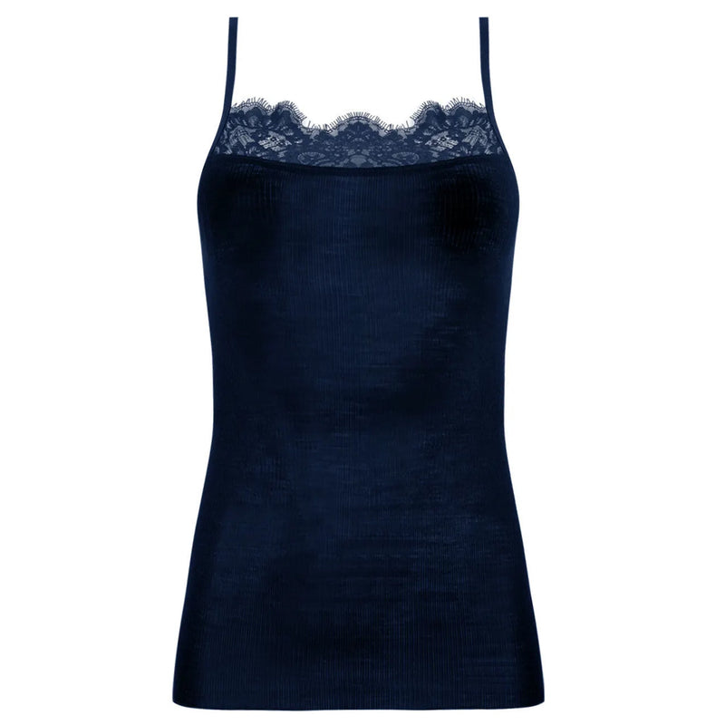 'Plaisir Caresse' Midnight Blue Chemise, by Lise Charmel (pack shot, front).