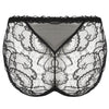 Lise Charmel 'Soir de Venise' Black Full/High Waist Brief (pack shot, back).