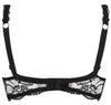 Lise Charmel 'Soir de Venise' Black Full Cup Bra (pack shot, back).