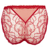 Lise Charmel 'Soir de Venise' Red Full/High Waist Brief (pack shot, back).