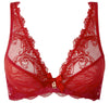 Lise Charmel 'Soir de Venise' Red Glam Triangle Bra (pack shot, front).