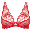 'Source Beauté' Glam Push-up Bra in Hibiscus Beauté (Coral), by Lise Charmel (pack shot, front).