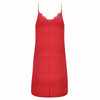 'Source Beauté' Chemise in Hibiscus Beauté (Coral), by Lise Charmel (pack shot, back).