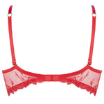 Lise Charmel 'Source Beauté' Coral Padded Plunge Bra