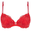 Lise Charmel 'Source Beauté' Coral Padded Plunge Bra