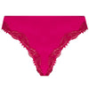 'Splendeur Soie' Raspberry Pink Silk Italian Brief, by Lise Charmel (pack shot, front view).