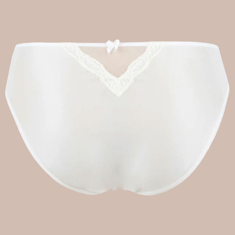 Lise Charmel 'Splendeur Soie' Ivory Silk Fancy Brief Fancy Brief Lise Charmel