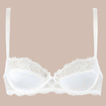 Lise Charmel 'Splendeur Soie' Ivory Silk Half Cup Bra bra Lise Charmel