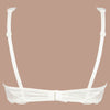 'Splendeur Soie' Ivory Silk Full Cup Bra, by Lise Charmel (pack shot, back) | Exceptional Luxury Lingerie | Sandra Dee