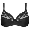 Lise Charmel 'Splendeur Soie' Black Silk 3-Part Full Cup Bra bra Lise Charmel