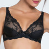 Lise Charmel 'Splendeur Soie' Black Silk Glam Push-Up Bra bra Lise Charmel