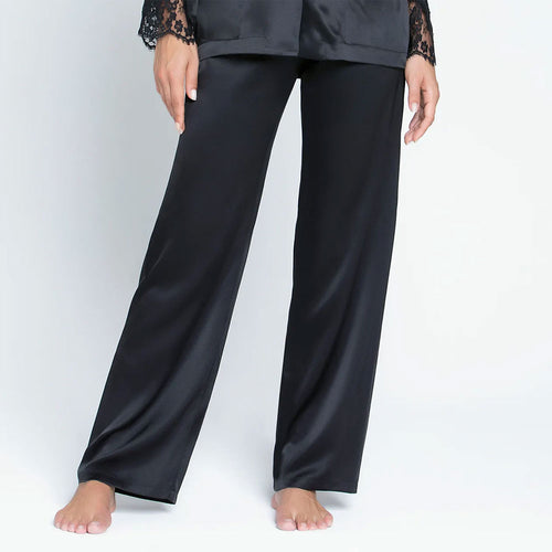 Lise Charmel 'Splendeur Soie' Black 100% Silk Pyjama Trousers pyjama trousers Lise Charmel   