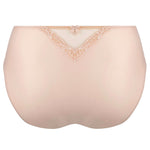 Lise Charmel 'Splendeur Soie' Nude/Dusky Pink Silk High Waisted/Retro Brief High Waist Brief Lise Charmel