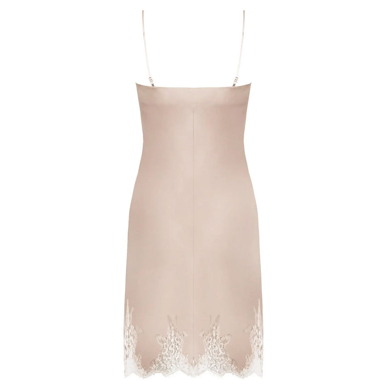 Lise Charmel 'Splendeur Soie' Nude/Dusky Pink Silk Night Dress/Chemise chemise Lise Charmel