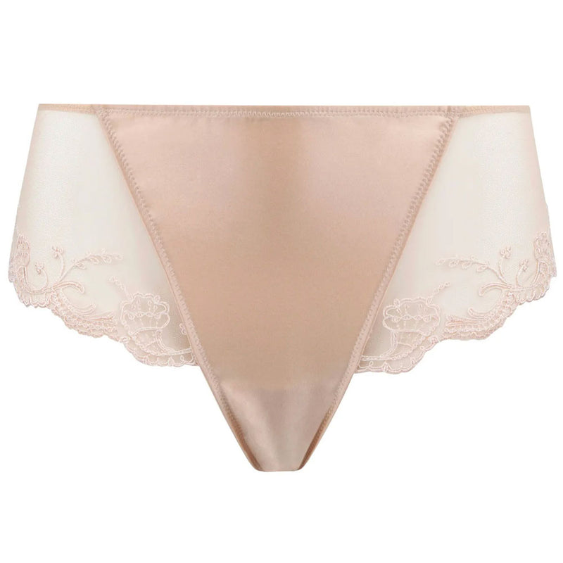 Lise Charmel 'Splendeur Soie' Nude/Dusky Pink Silk Culotte/Shorty shorty Lise Charmel