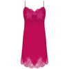 'Splendeur Soie' Pink Silk Night Dress/Chemise, by Lise Charmel (pack shot, front view).