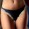 Lise Charmel 'Splendeur Soie' Navy Blue Silk Italian Brief Italian Brief Lise Charmel