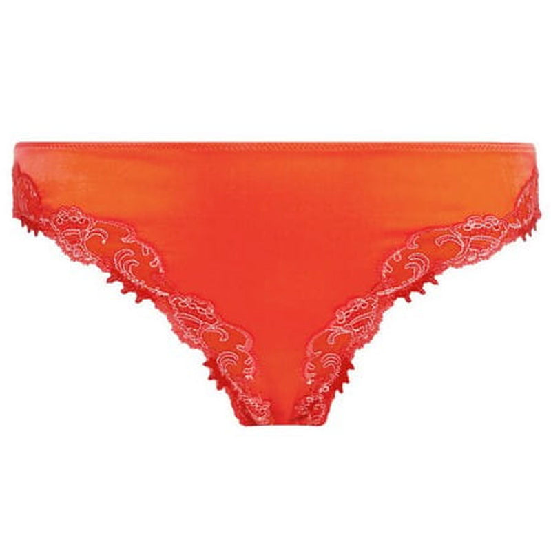 Lise Charmel 'Splendeur Soie' Italian Brief in Coral