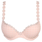 'Avero' Pearly Pink Push-Up Plunge Bra, by Marie Jo (pack shot, front).