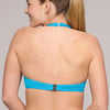 Model wearing 'Cherilyn' Padded Heartshape Bikini Top, by Marie Jo (back view).