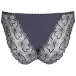 'Jane' Blue Shadow Italian Brief, by Marie Jo (pack shot, back view).