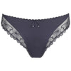 'Jane' Blue Shadow Italian Brief, by Marie Jo (pack shot, front view).