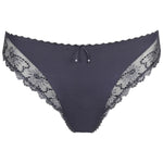 'Jane' Blue Shadow Italian Brief, by Marie Jo (pack shot, front view).