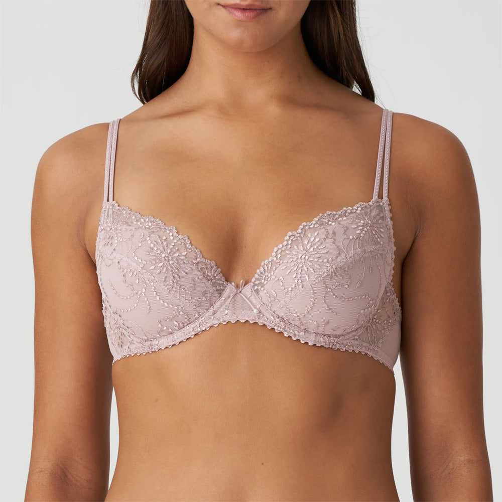 Dressing Floral Lightly Padded Push Up Bra - For Her from The Luxe
