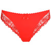 'Jane' True Red Italian Brief, by Marie Jo (pack shot, front view).