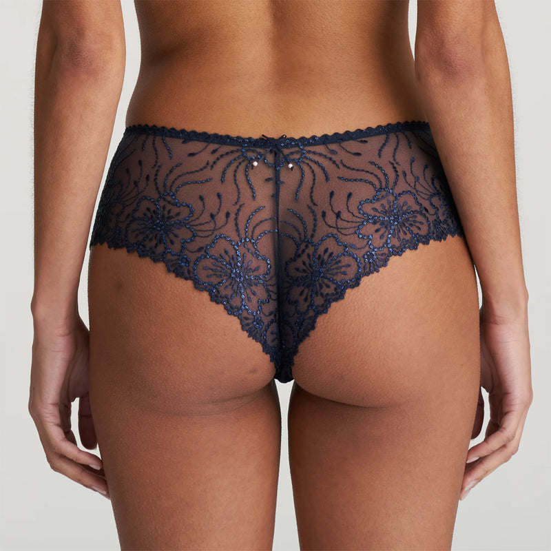 Marie Jo 'Jane' Luxury Thong in Velvet Blue