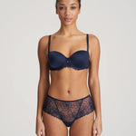 Marie Jo 'Jane' Luxury Thong in Velvet Blue