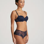 Marie Jo 'Jane' Luxury Thong in Velvet Blue