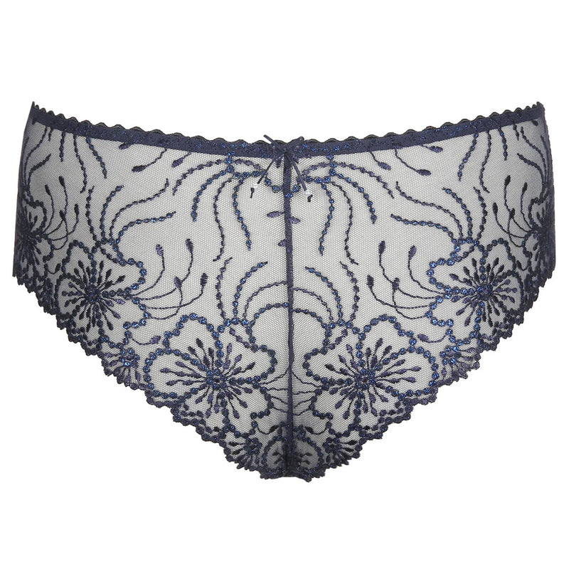 Marie Jo 'Jane' Luxury Thong in Velvet Blue