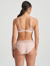 Model wearing 'Louie' Soft Pink Full Cup Bra, by Marie Jo (back view).