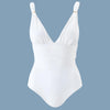 Panarea' White Swimsuit, by Melissa Odabash (pack shot, front).