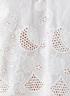 Pearl' Ivory Kaftan, by Melissa Odabash (close-up of fabric).