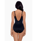 Miraclesuit Sanibel collection 'Zwina' Black/Multi Shaping Swimsuit Swimsuit Miraclesuit