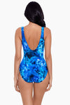 Miraclesuit Sous Marine collection 'Revele' Swimsuit in Blue Multi