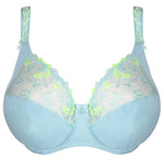 PrimaDonna 'Deauville' Milky Blue Full Cup Bra (pack shot, front view).