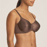 Model wearing PrimaDonna 'Every Woman' Underwired Seamless Full Cup Bra (side view).