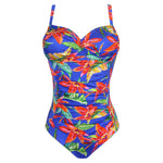'Latakia' Full Cup Control Swimsuit (Multicolour), by PrimaDonna (pack shot showing shoulder straps).