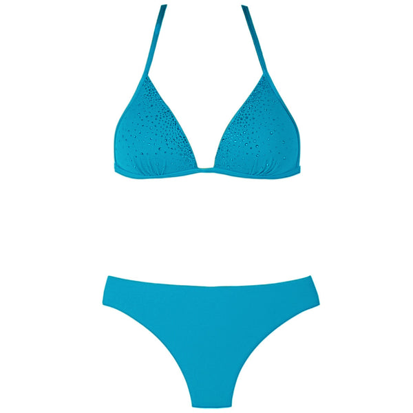 Roidal 'Halley' Turquoise Halterneck Bikini Set | Sandra Dee