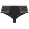 'Romance' Dark Brown Shorty, by Simone Pérèle (pack shot, front view).